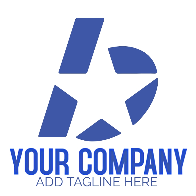 B letter logo | America b logo design template